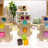 Double Gem Blocks - 45pc