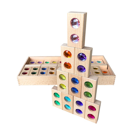 Double Gem Blocks - 45pc