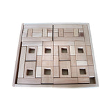 Wooden Hashtag Building - Set of 22