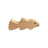 Wooden Sea Animal Figurines - 6pc