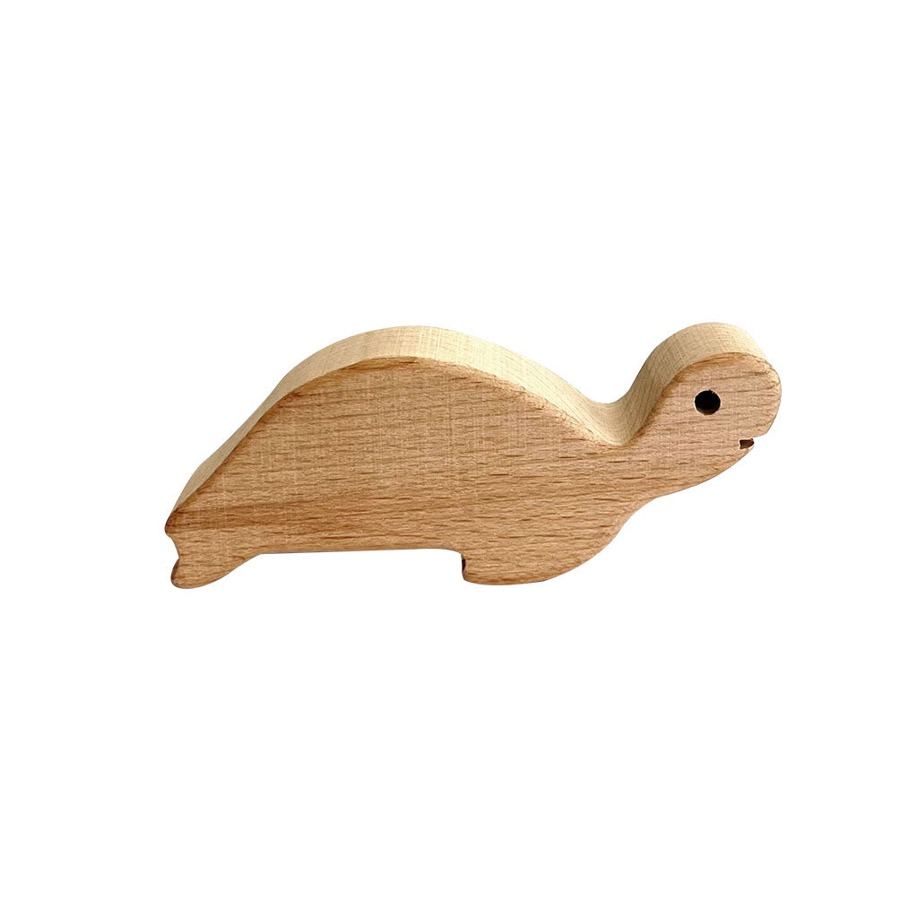 Wooden Sea Animal Figurines - 6pc