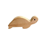 Wooden Sea Animal Figurines - 6pc