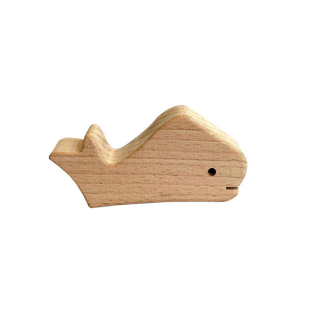 Wooden Sea Animal Figurines - 6pc