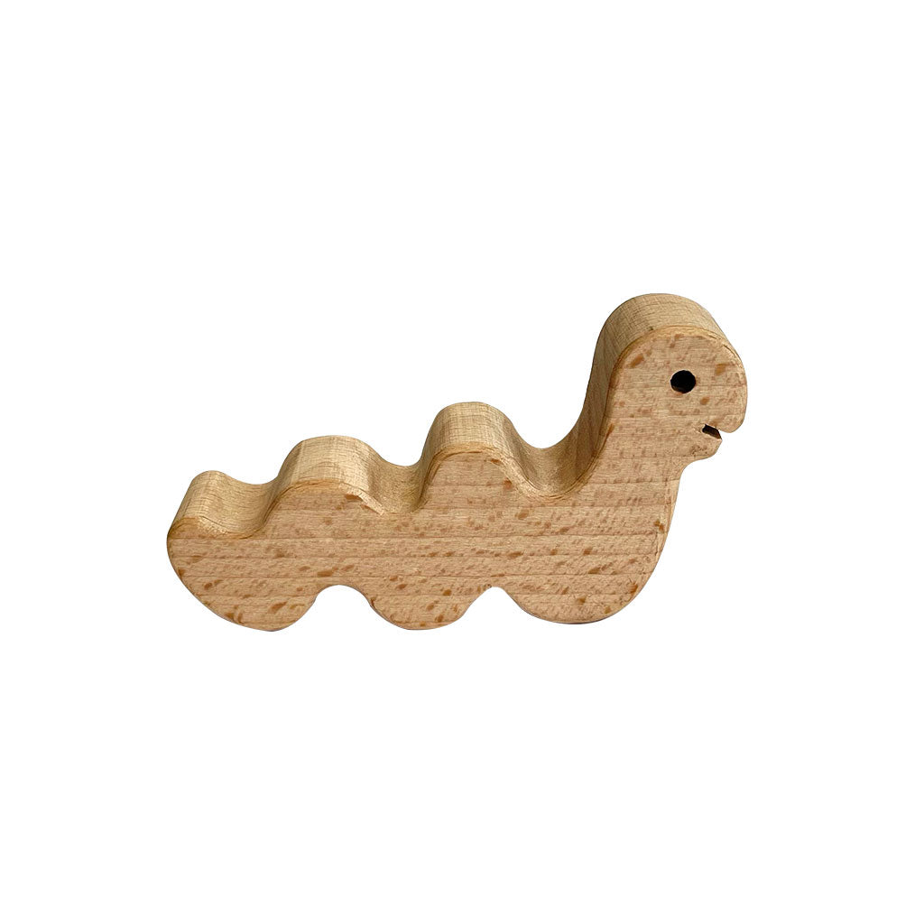 Wooden Garden Animal Figurines - Natural 6pc