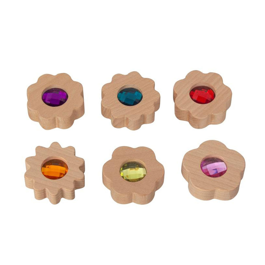 Gem Flowers - 6pc