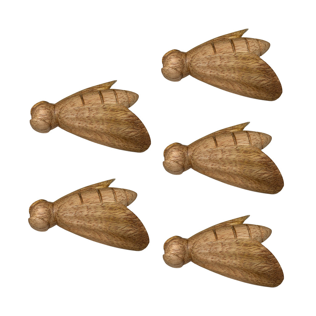 167-W-P393_wood carved bees natural 5pc_03.jpg