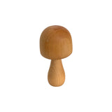 Wooden Mushrooms Natural - 7pc