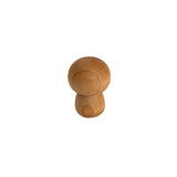 Wooden Mushrooms Natural - 7pc
