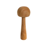 Wooden Mushrooms Natural - 7pc