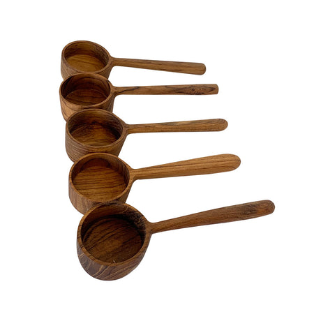 Wooden Pot Scoop - Medium - 6pc