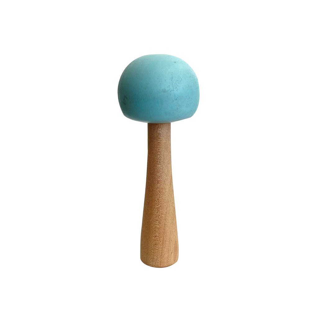 Wooden Mushrooms Pastel - 6pc