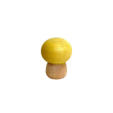 Wooden Mushrooms Pastel - 6pc