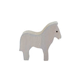 Wooden Farm Animals Achromatic - 5pc