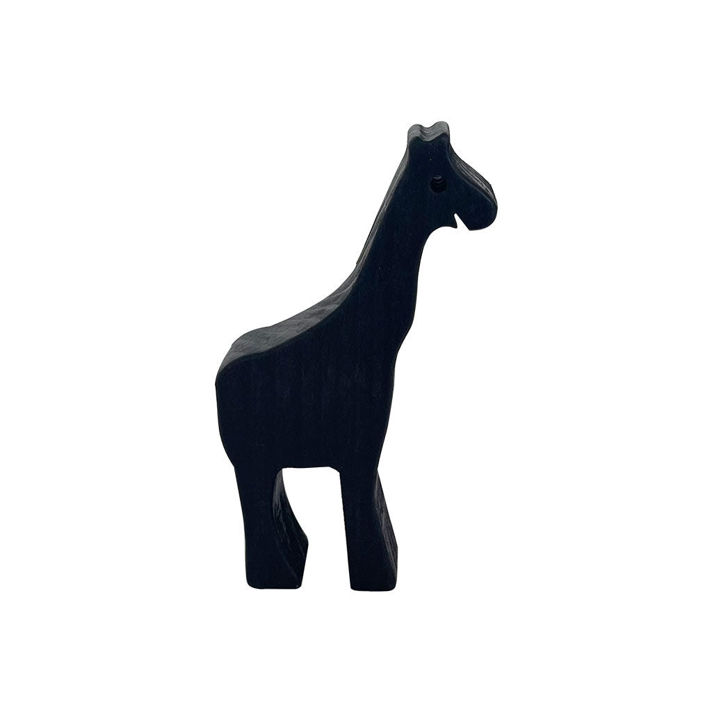 Wooden Wild Animals Achromatic - 5pc