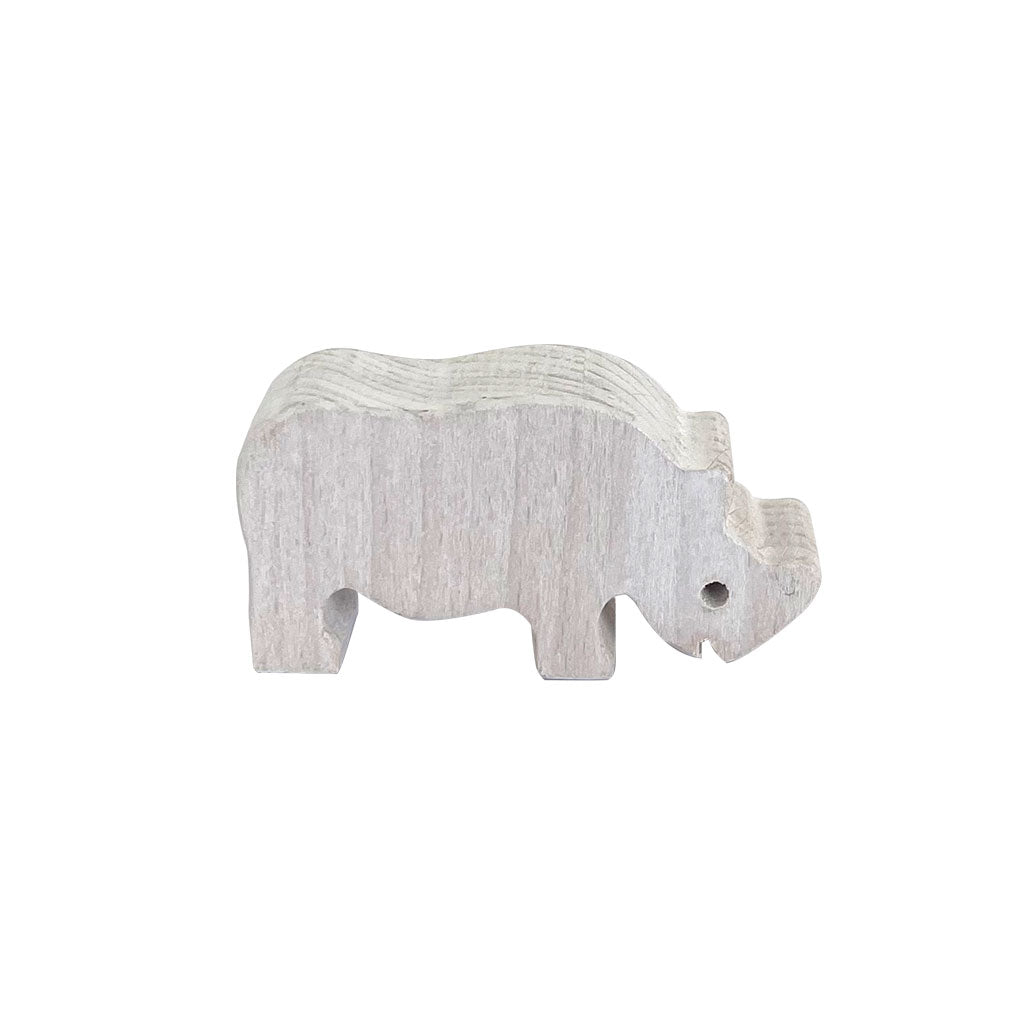 Wooden Wild Animals Achromatic - 5pc