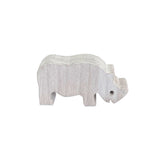 Wooden Wild Animals Achromatic - 5pc