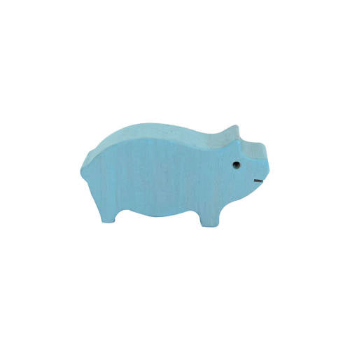 Wooden Farm Animals Pastel - 5pc - Educating Kids