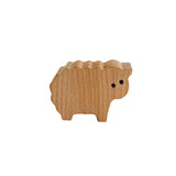 Wooden Farm Animals Natural - 5pc
