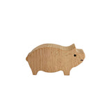 Wooden Farm Animals Natural - 5pc
