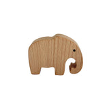 Wooden Wild Animals Natural - 5pc