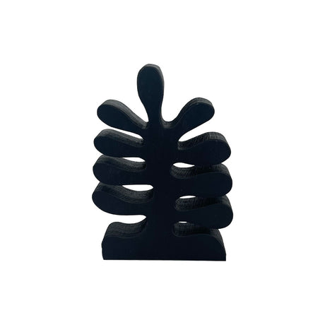 Wooden Sea Grasses Achromatic - 4pc