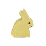 Wooden Bunny Family Pastel - 4pc