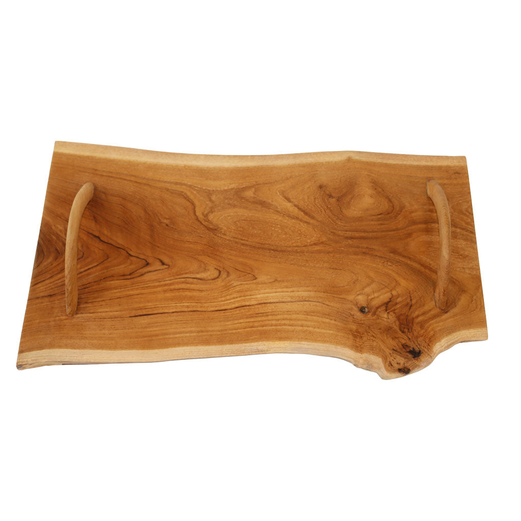 Large Teak Serving Tray
