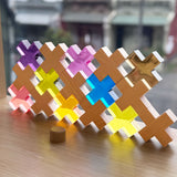 Plus Phatt Lucite and Wood Set - 16pc