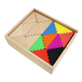 Stepped Silicone and Wood Set - 80pc