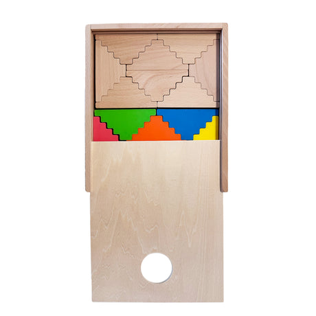 Stepped Silicone and Wood Set - 80pc