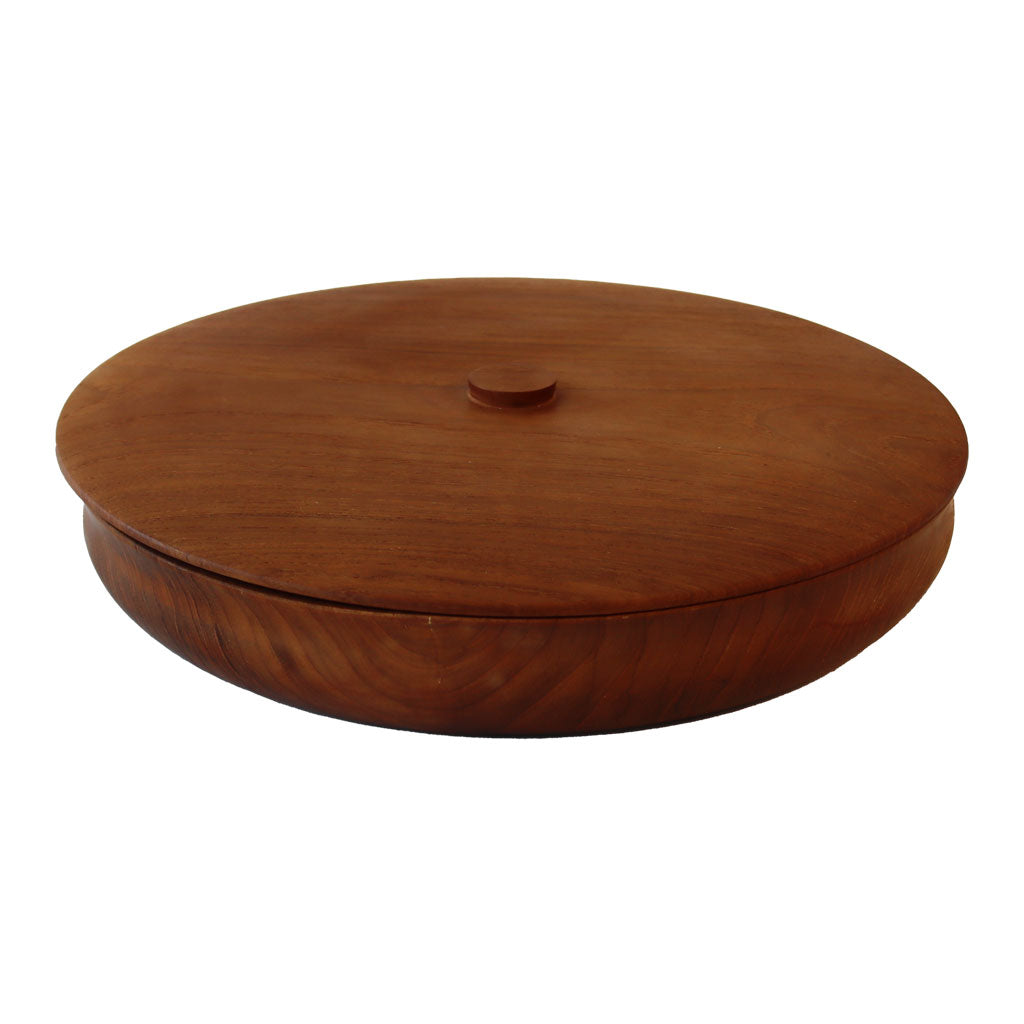 Wooden Bowl with Lid