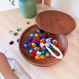 Wooden Bowl with Lid