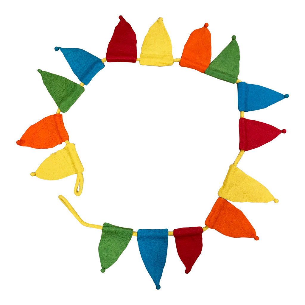 Felt Multicoloured Bunting