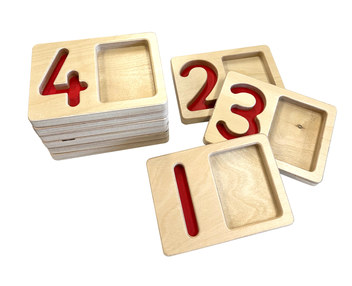 Number Trays 1-9
