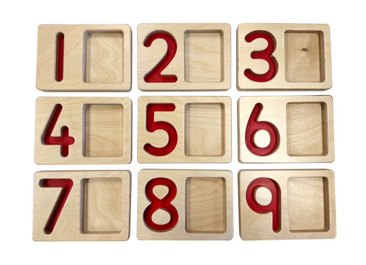 Number Trays 1-9