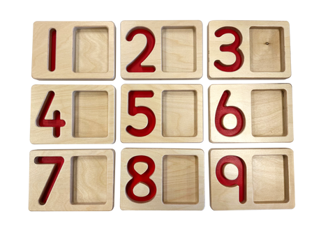 Number Trays 1-9