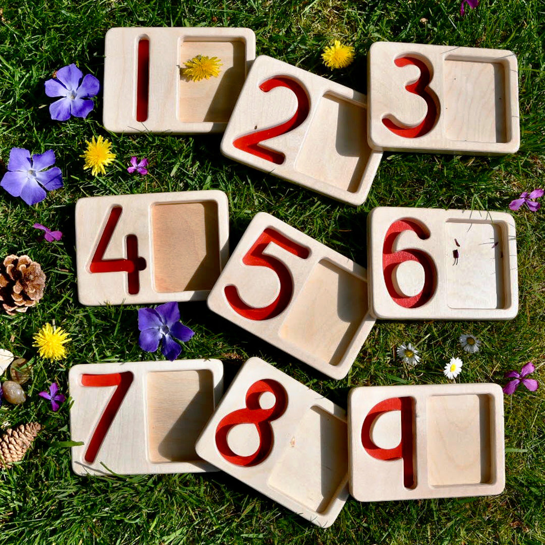 Number Trays 1-9