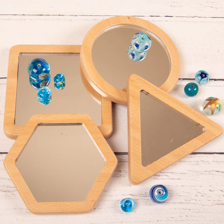 Little Looking Shape Mirrors - Set of 4