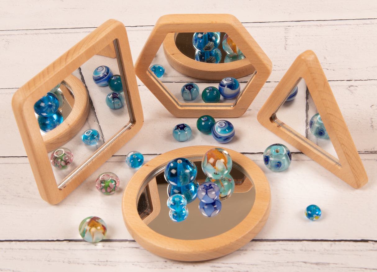 Little Looking Shape Mirrors - Set of 4