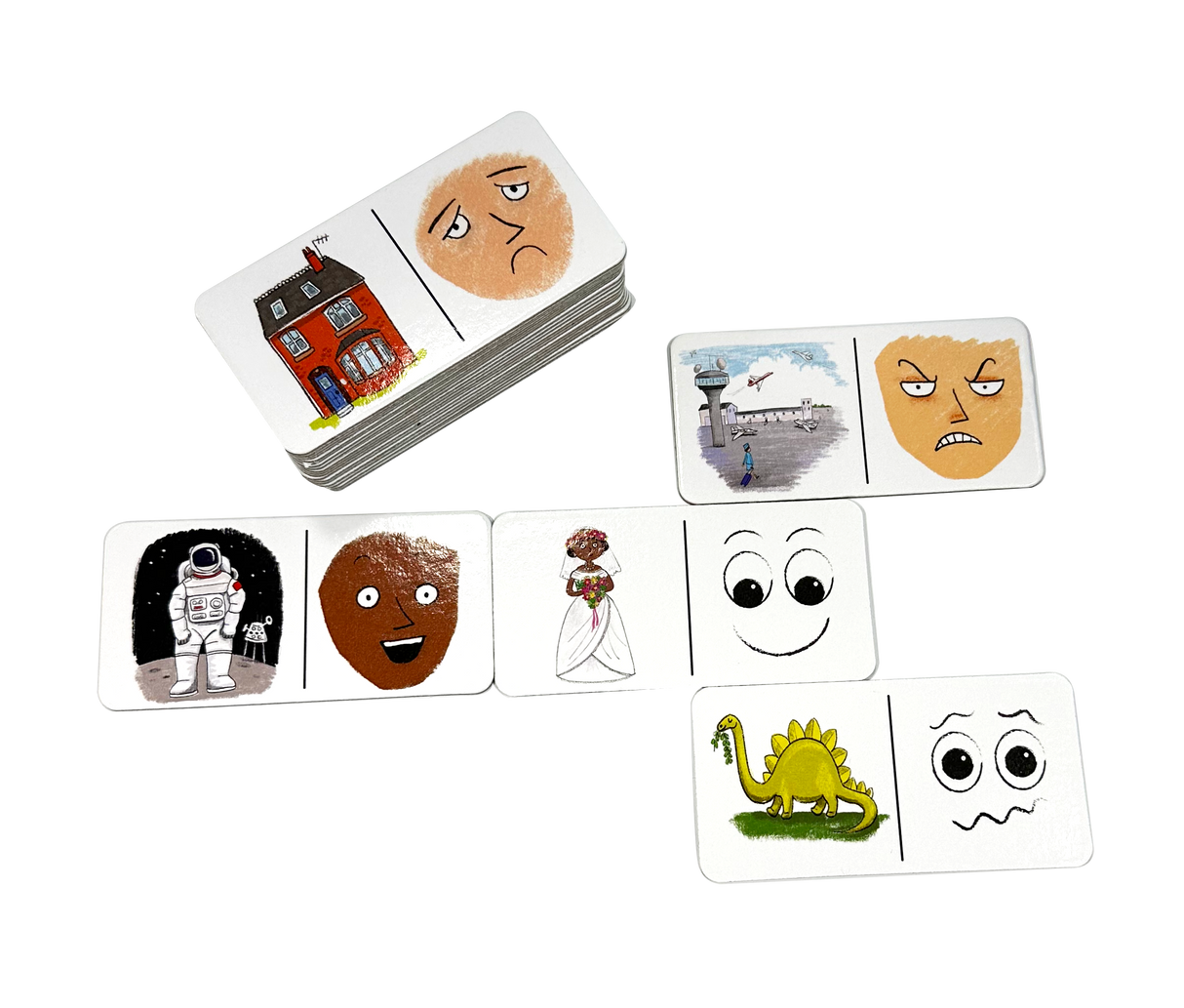 Talk About Emotions Dominoes