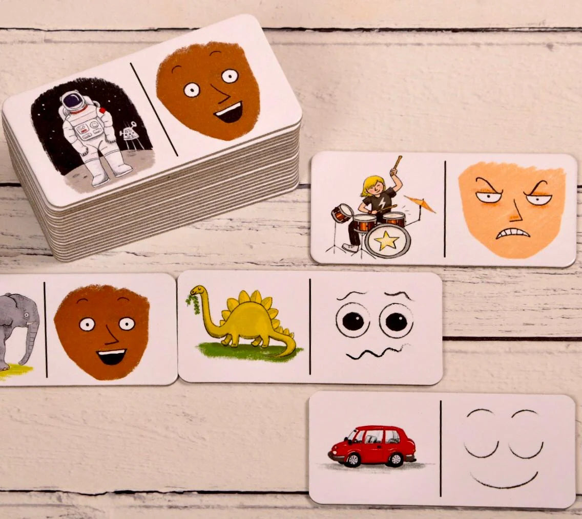 Talk About Emotions Dominoes