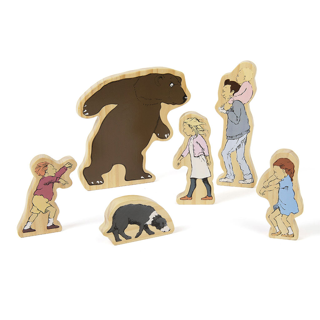We're Going on a Bear Hunt Wooden Characters - 6pc