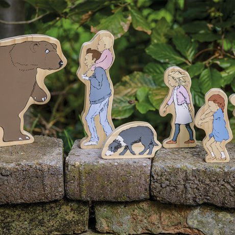 We're Going on a Bear Hunt Wooden Characters - 6pc - Educating Kids