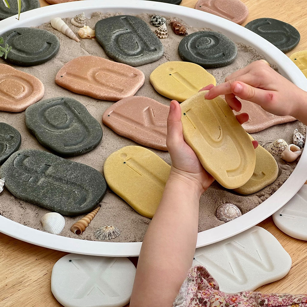 Trace & Write Letter Stones