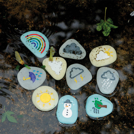 Weather Stones - Educating Kids