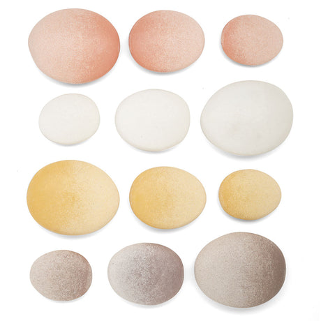 Natural Sorting Stones - Set of 12