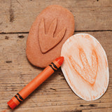 Dinosaur Footprints - Set of 8