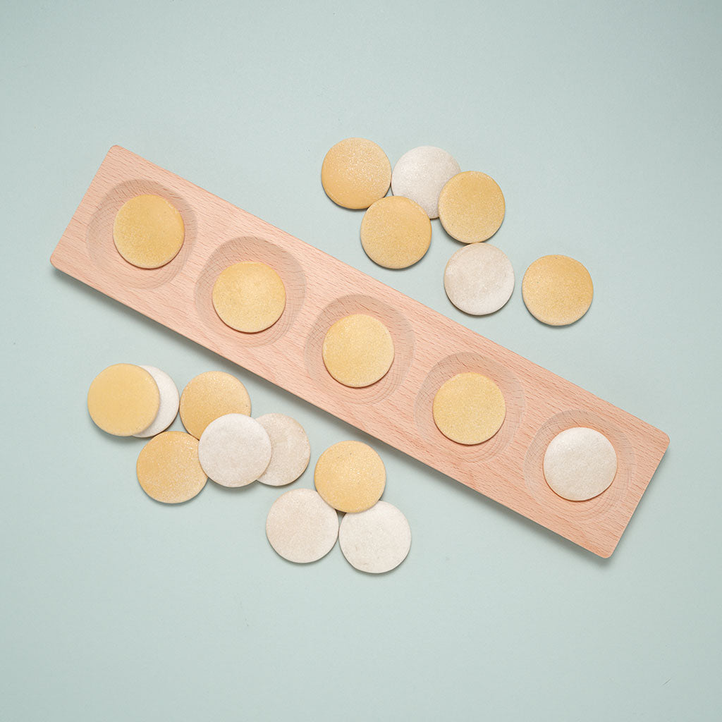 Wooden 5 Frame Tray Set