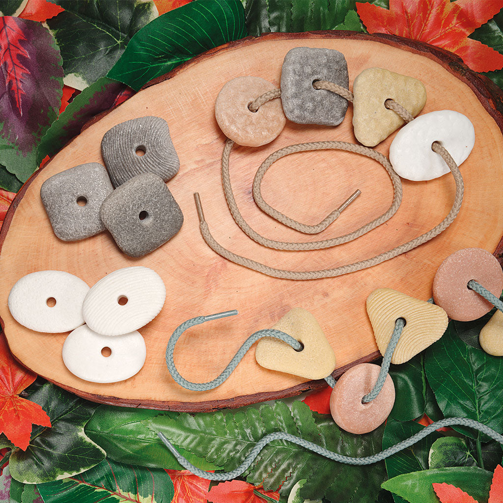 Threading Pebbles - Set of 12