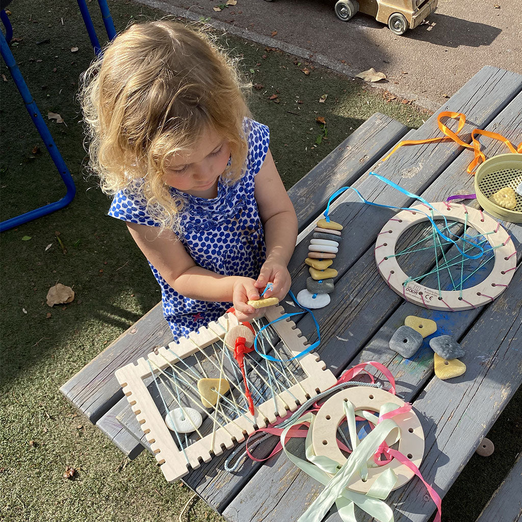 Threading Pebbles - Set of 12